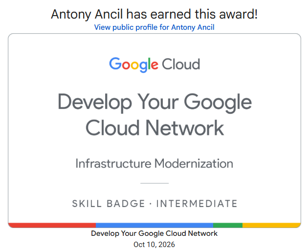 Develop Your Google Cloud Network 28786818